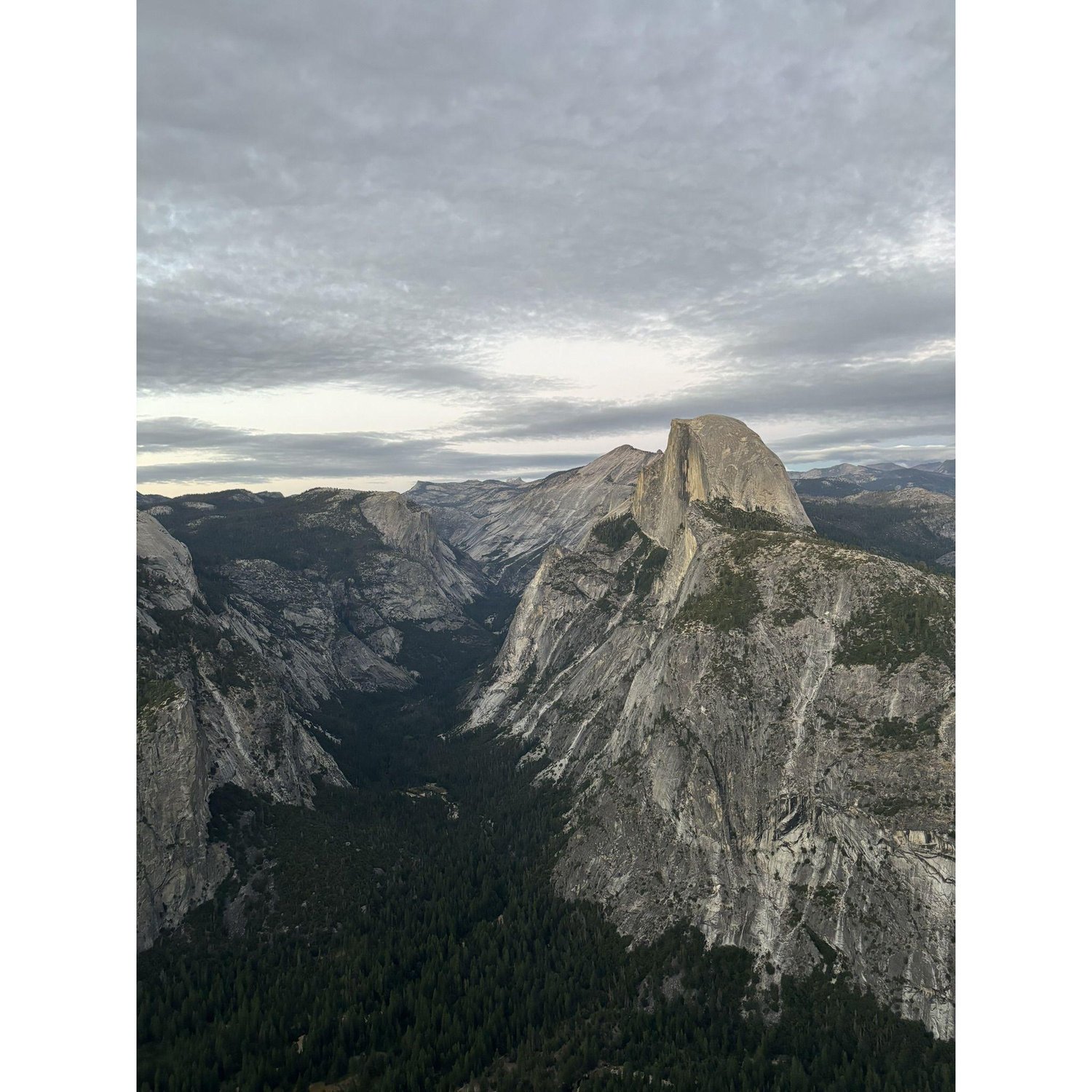 Half Dome from Glacier Point