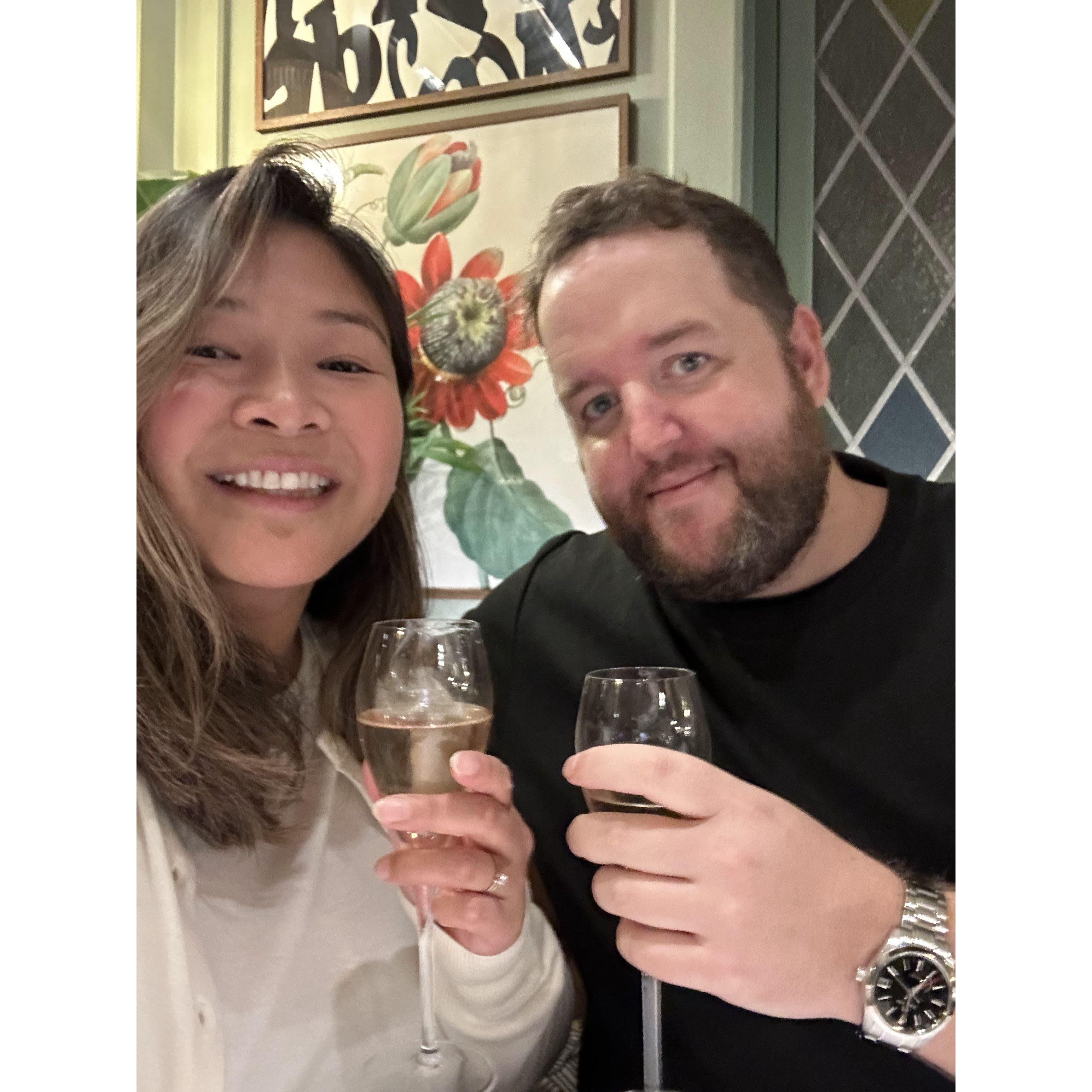 Engaged 2 November 2023 in Oxford, UK