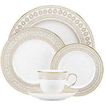 Lenox Marchesa Gilded Pearl 5 Piece Place Setting