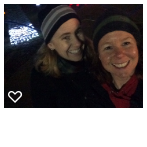 A pic at one of our annual trips to Zoo Lights at the National Zoo.