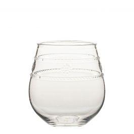 Isabella Acrylic Stemless Wine Glass Set/8