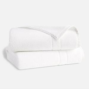 Super-Plush Turkish Cotton Bath Towels (White)