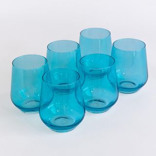 Estelle Stemless Wine Glass, Set of 6