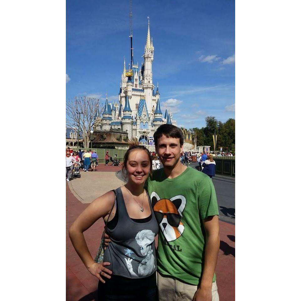 Our first trip to Disney. We were with Braeden's family