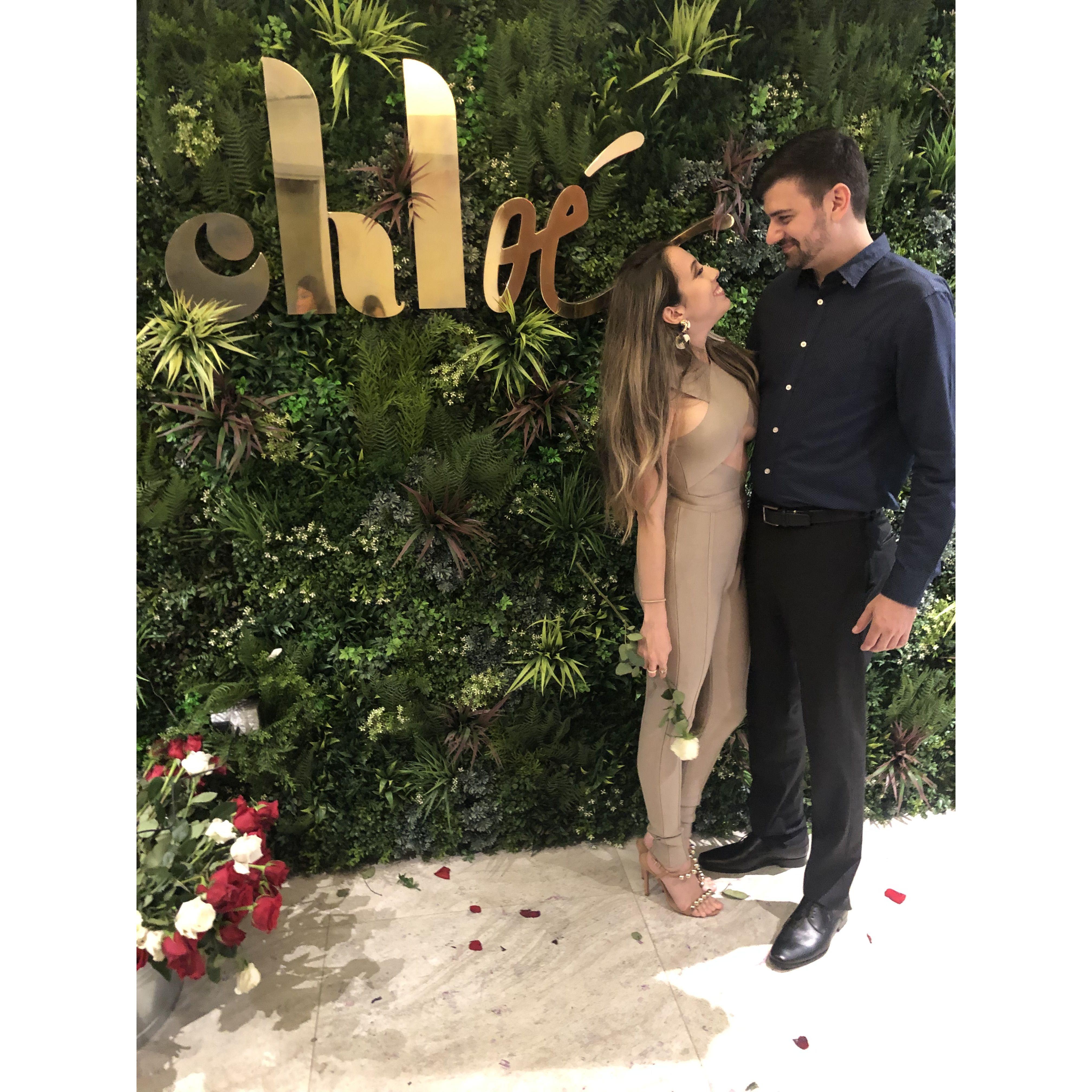 Valentine's dinner 2019