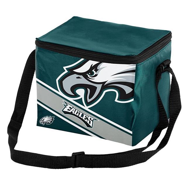 FOCO NFL Big Logo Stripe 6-Pack Cooler