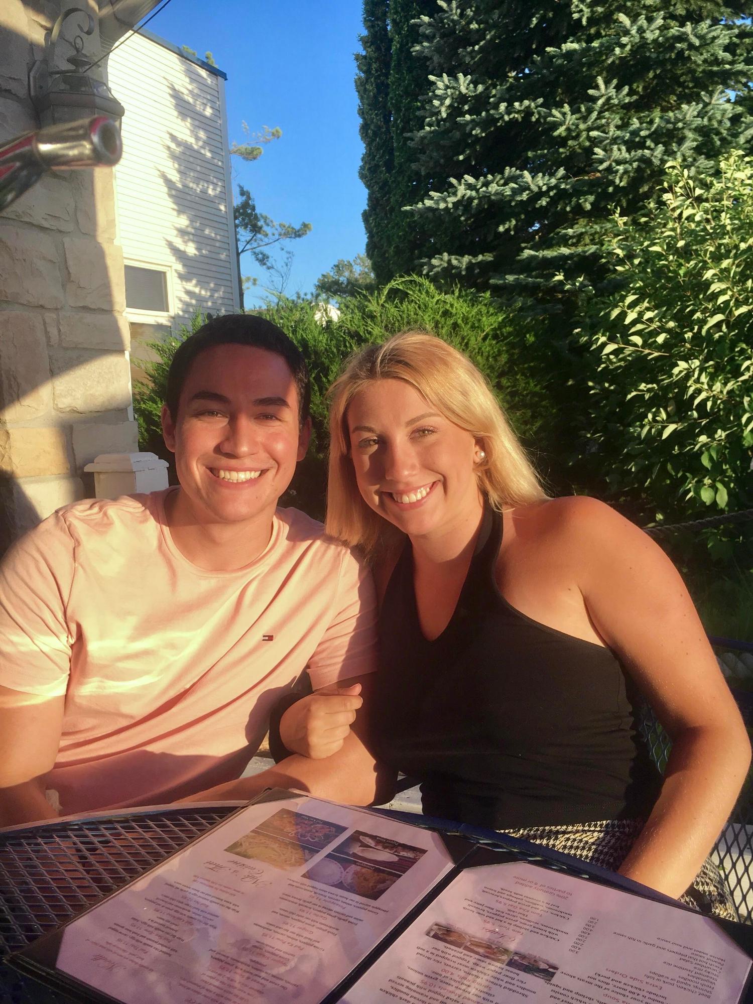 Mason & Taylor when they 1st started dating (2019)