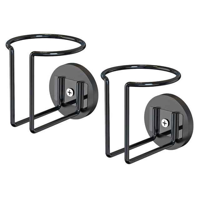 2 Pcs Magnetic Cup Holder, Magnetic Drink Holder for Tractor Refrigerator Treadmill Mower Truck Rv Boat Metal Surface