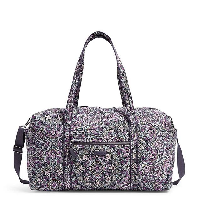 Vera Bradley Women's Signature Cotton Large Travel Duffel Bag