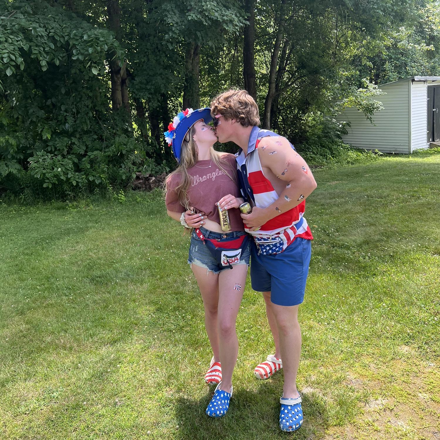 celebrating our favorite holiday for the first time as an engaged couple. (2022)