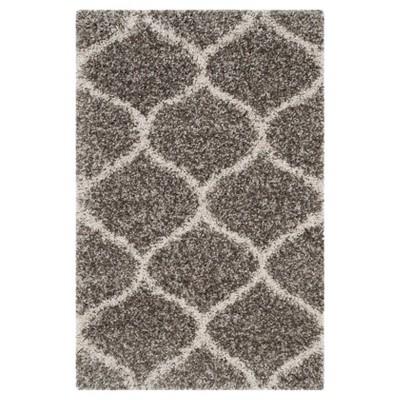 Hudson Shag Rug - Gray/Ivory - (2'X3')- Safavieh