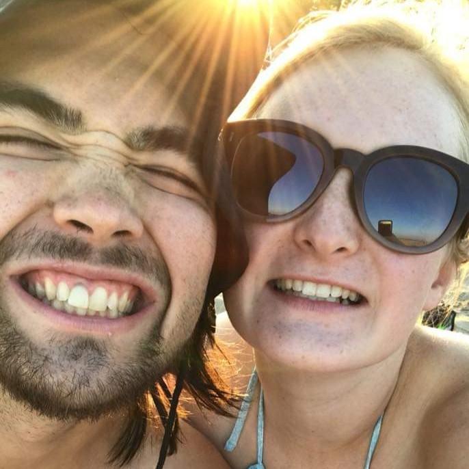 September 2017. Our last Chicago beach day of that summer! We love beach days.