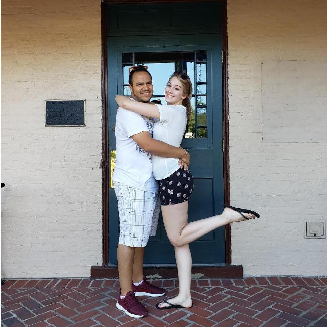 Julio and Monica on our Ohio trip 2019