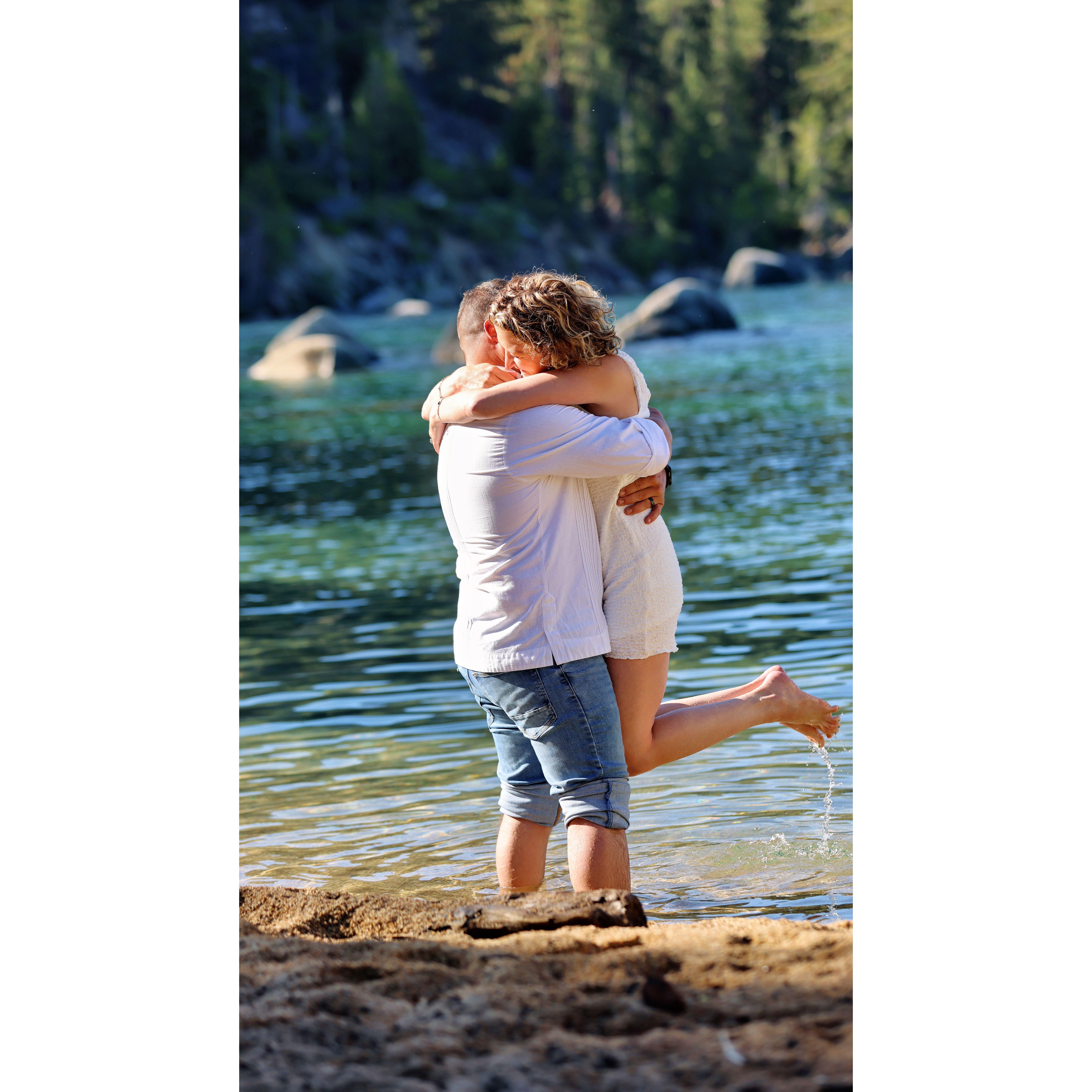 Tahoe Engagement session