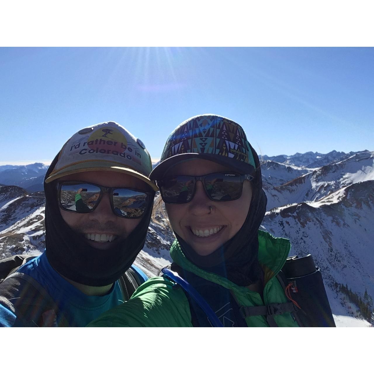 Summiting Red Mountain together!