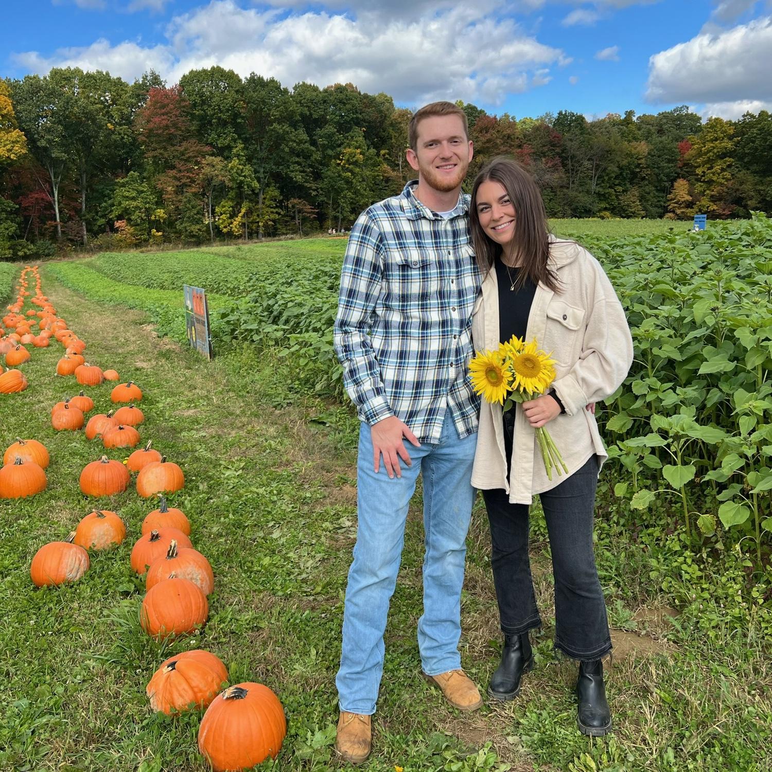 The beginning! This photo is from one of our first dates 3 years ago.
