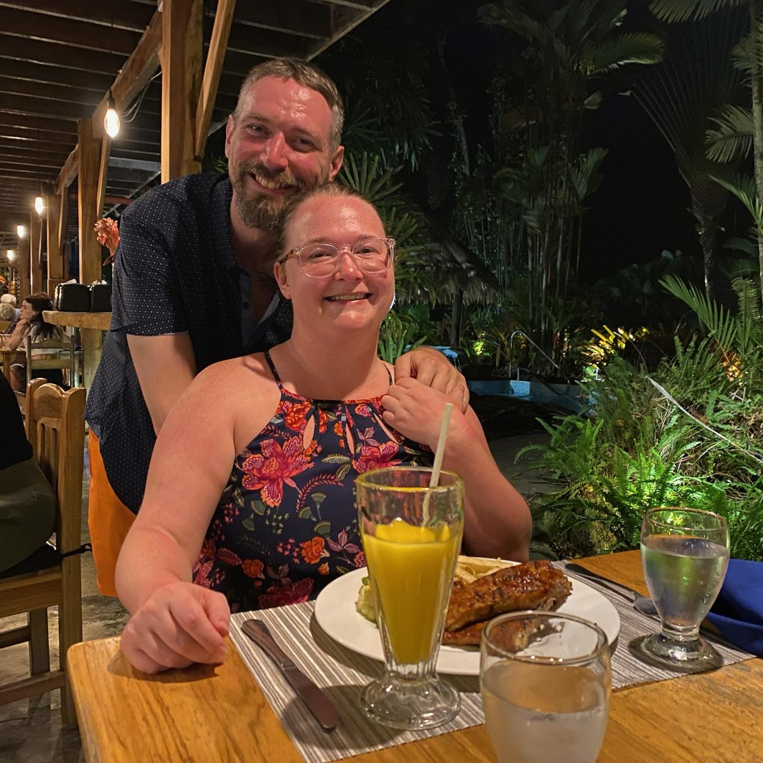 Our first big vacation together (9 months of dating), Costa Rica!