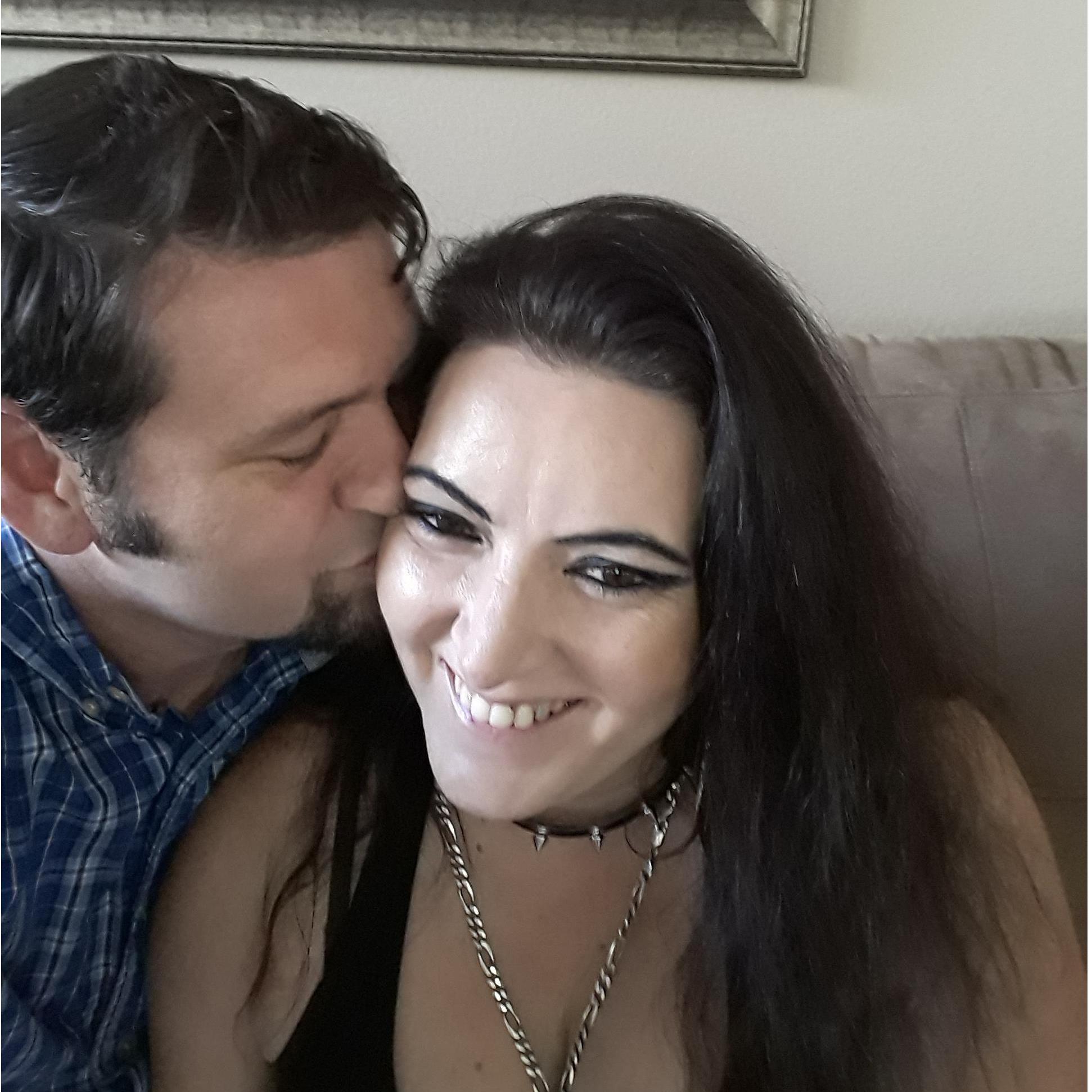 It was an instant transition from friends to boyfriend and girlfriend. The love was always there but after our first kiss, we knew that we were meant to be.