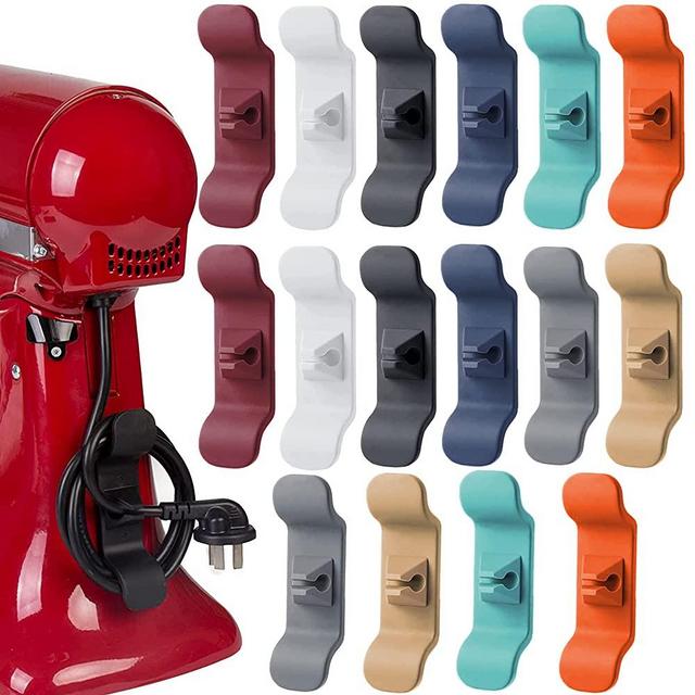 16 PCS Cord Organizer for Appliances, Cord Wrap Cord Holder Cable Organizer, for Mixer, Blender, Coffee Maker, Pressure Cooker and Air Fryer