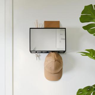 Cubiko Organizer Wall Mirror