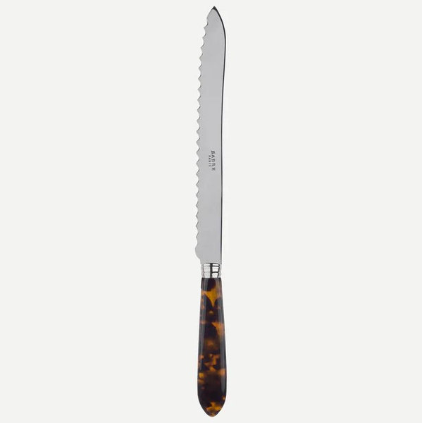 Sabre Bread Knife - Tortoise, Faux Tortoise