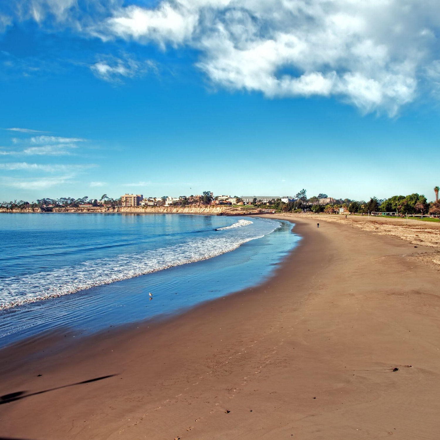 Goleta Beach - where the reception will be!