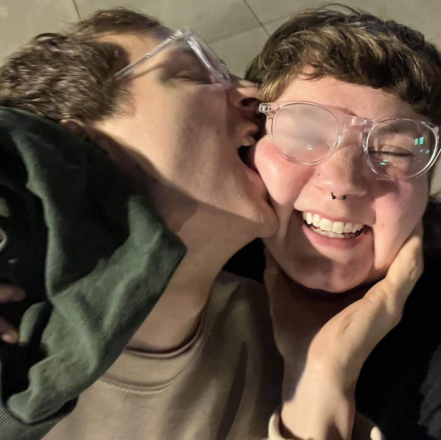 Post seeing Wicked! (Jo's favorite picture of us)