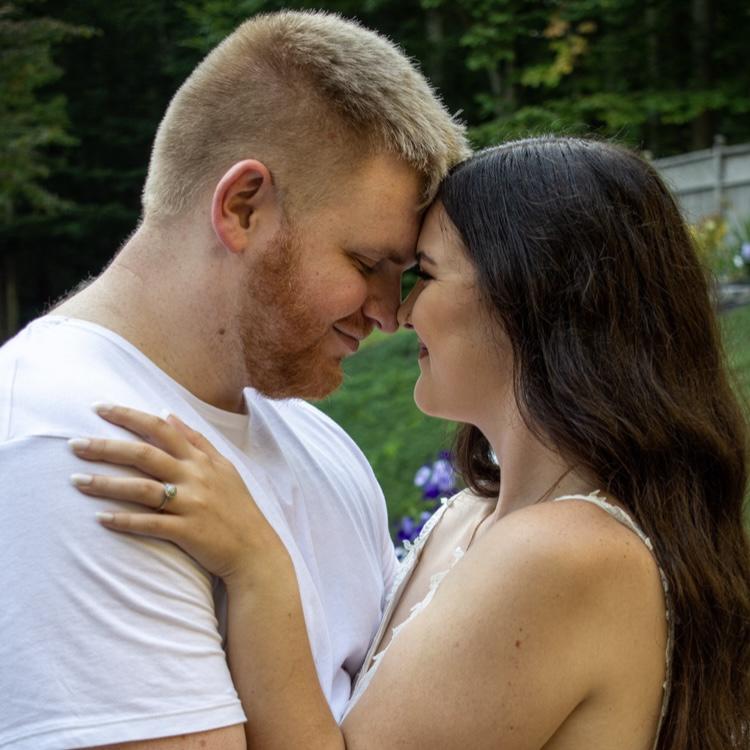 Summer engagement photos with Appalachian Creative (2022).