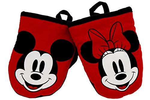  Disney Kitchen Neoprene Mini Oven Mitts, 2pk-Heat Resistant Oven  Gloves with Insulation Ideal for Handling Hot Kitchenware-Non-Slip Grip,  Hanging Loop, 5.5 x 7 Inches - Mickey and Minnie Love : Home