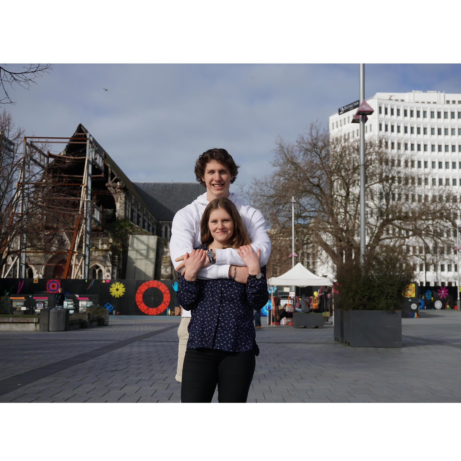 Elena's first trip to Christchurch to visit Sean