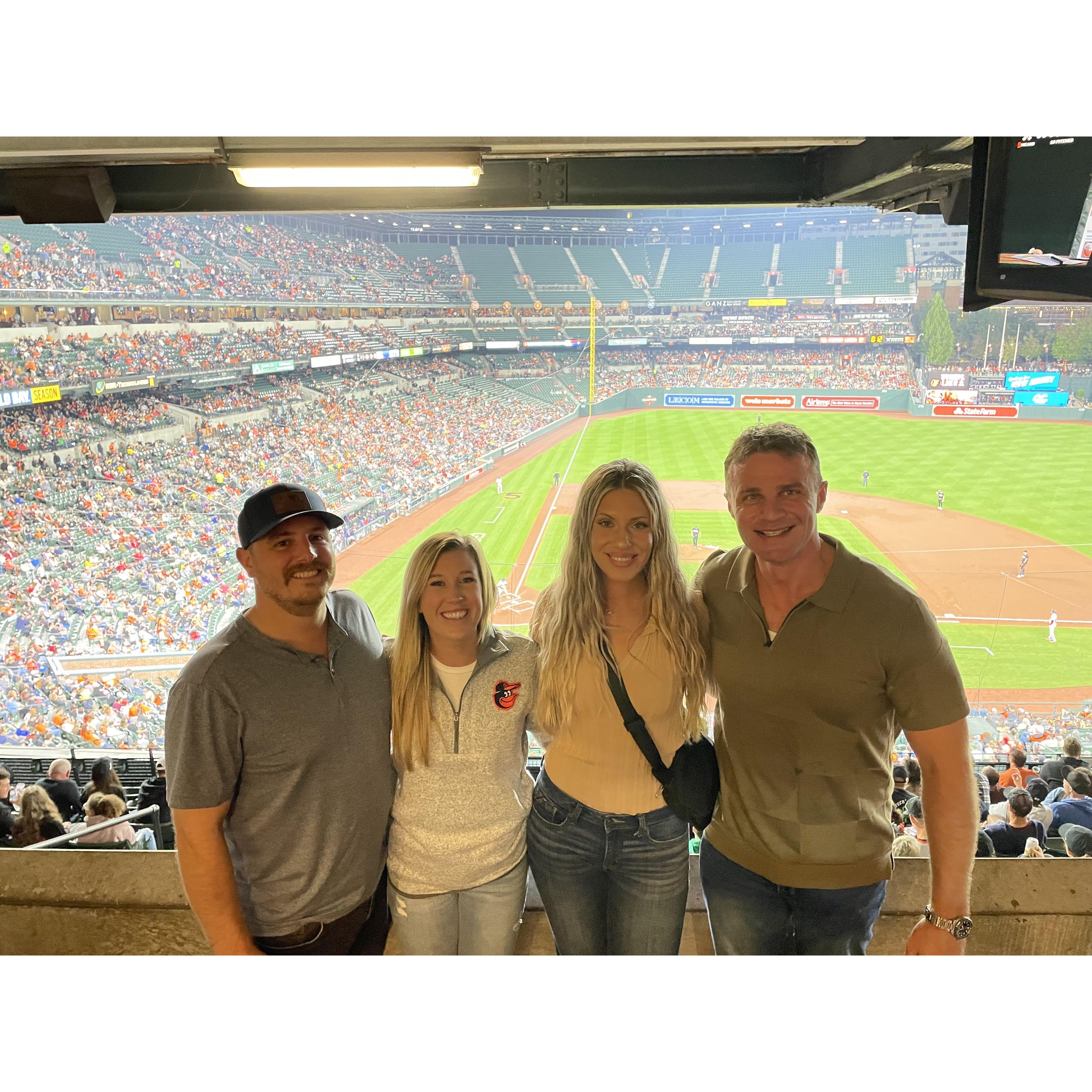 Camden Yards with Kate and Conor