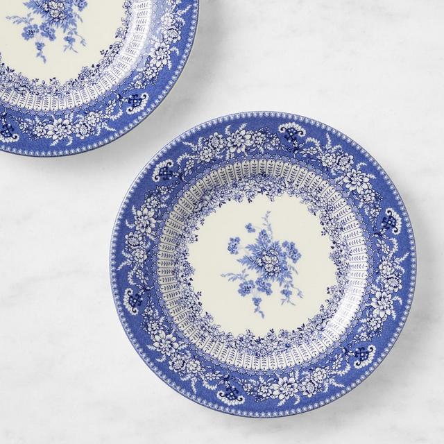 Spode English Floral Salad Plates, Set of 4