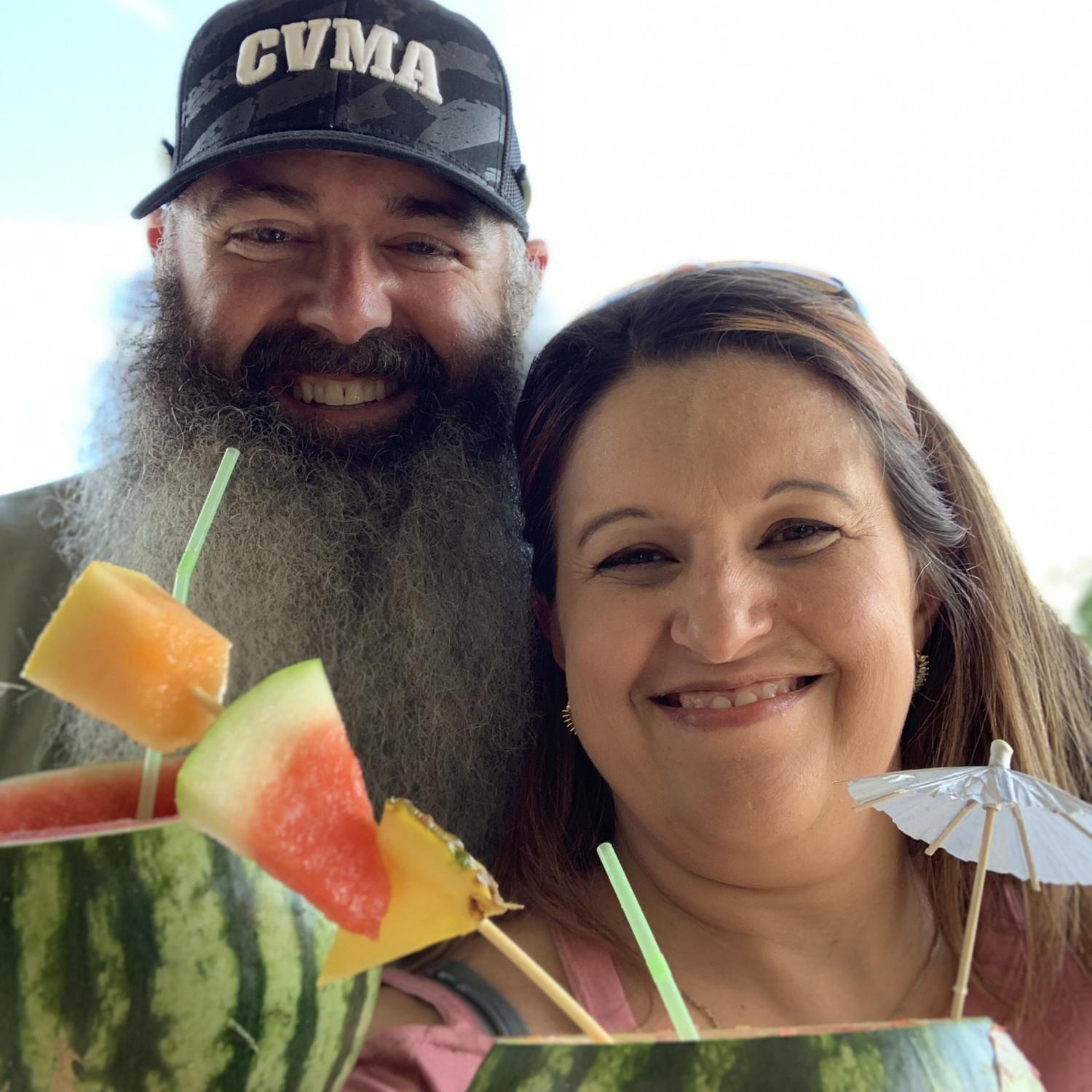 June 26, 2021 Our first watermelon festival with the watermelon punch.