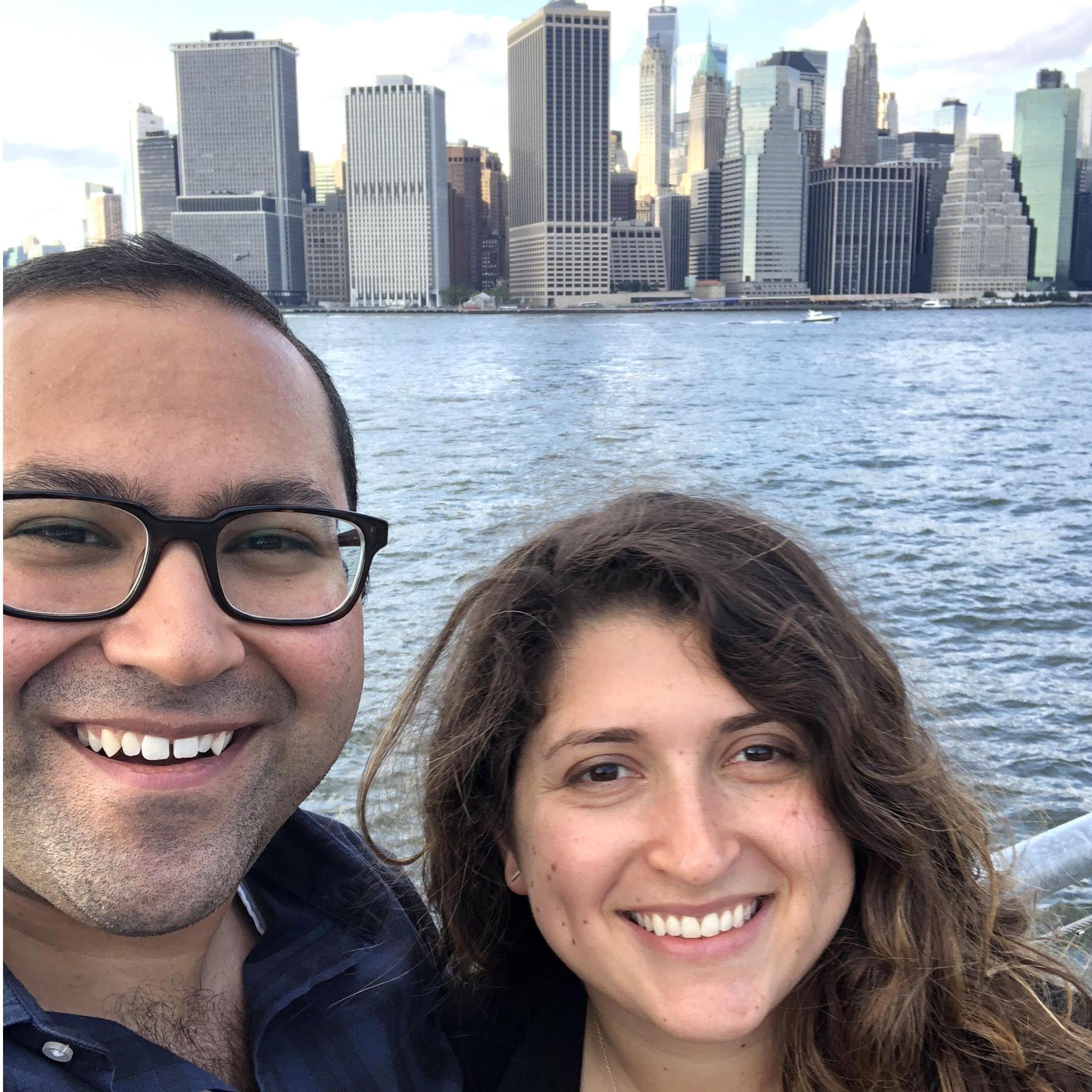 on the East River Ferry
