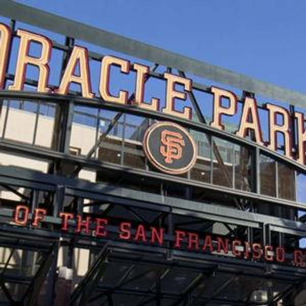 Oracle Park Tour on Honeymoon