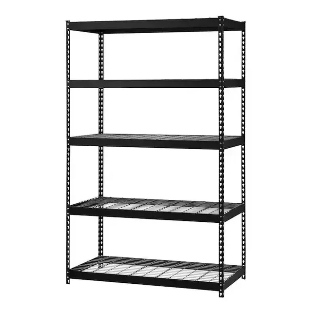 edsal 24-in D x 48-in W x 72-in H 5-Tier Steel Freestanding Shelving Unit
