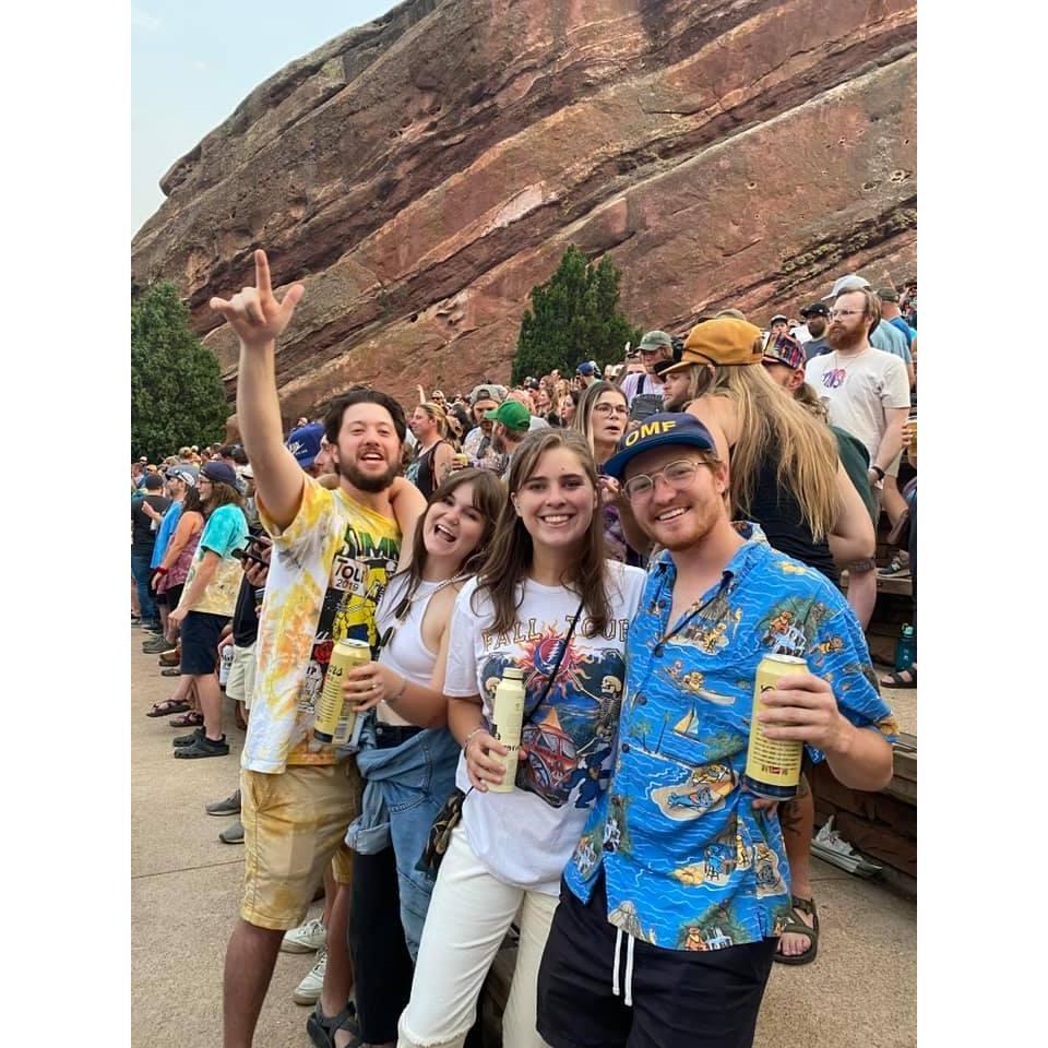 We were so excited to experience the first concert since 2020 with two of our best friends Lydia and Bradford