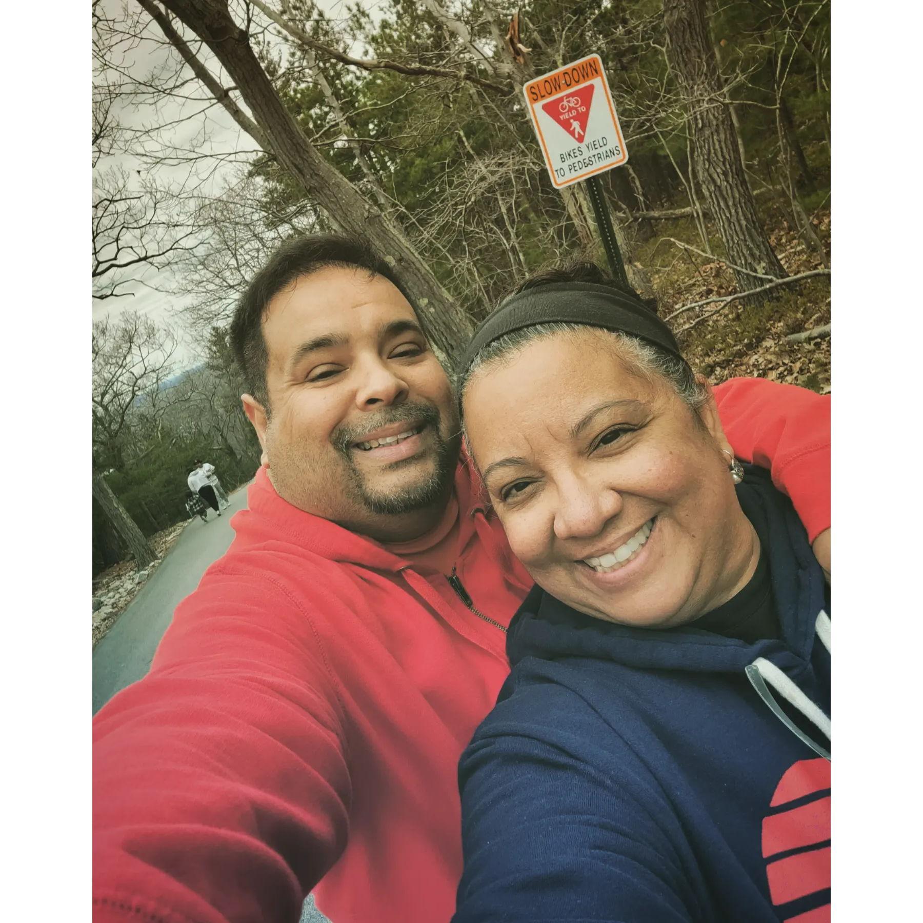 Hiking in the Blue Hills