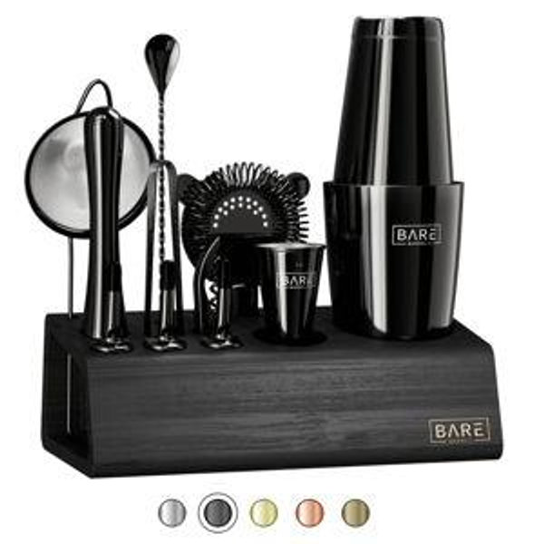 Jet Black Original Boston Bartender Kit