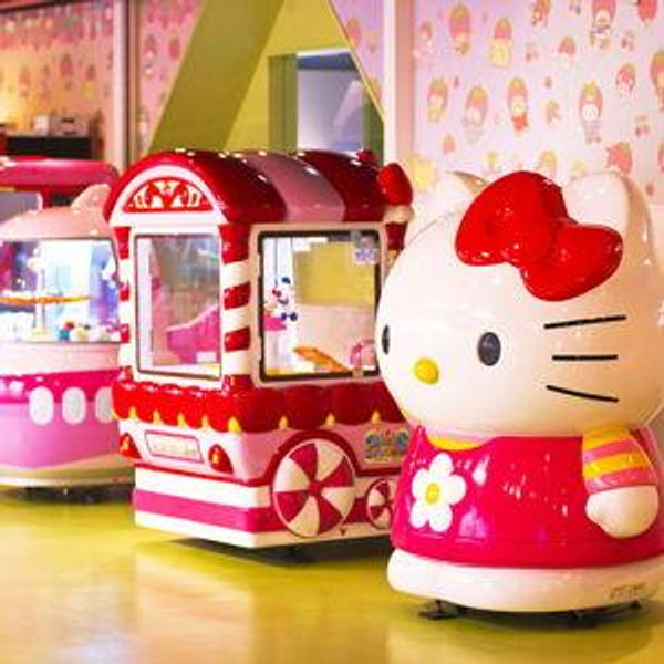 Adventures at the Hello Kitty amusement park