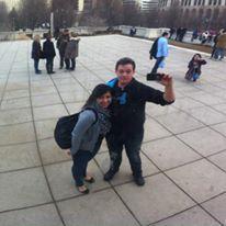 "Speed date" through Millenium Park so he could walk me to the train station.