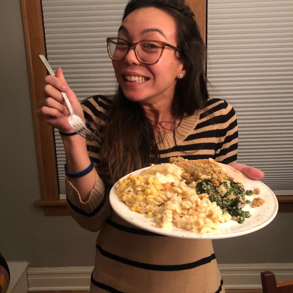 The first day Jasmine met Danny at a Friendsgiving night, November 24th 2019.