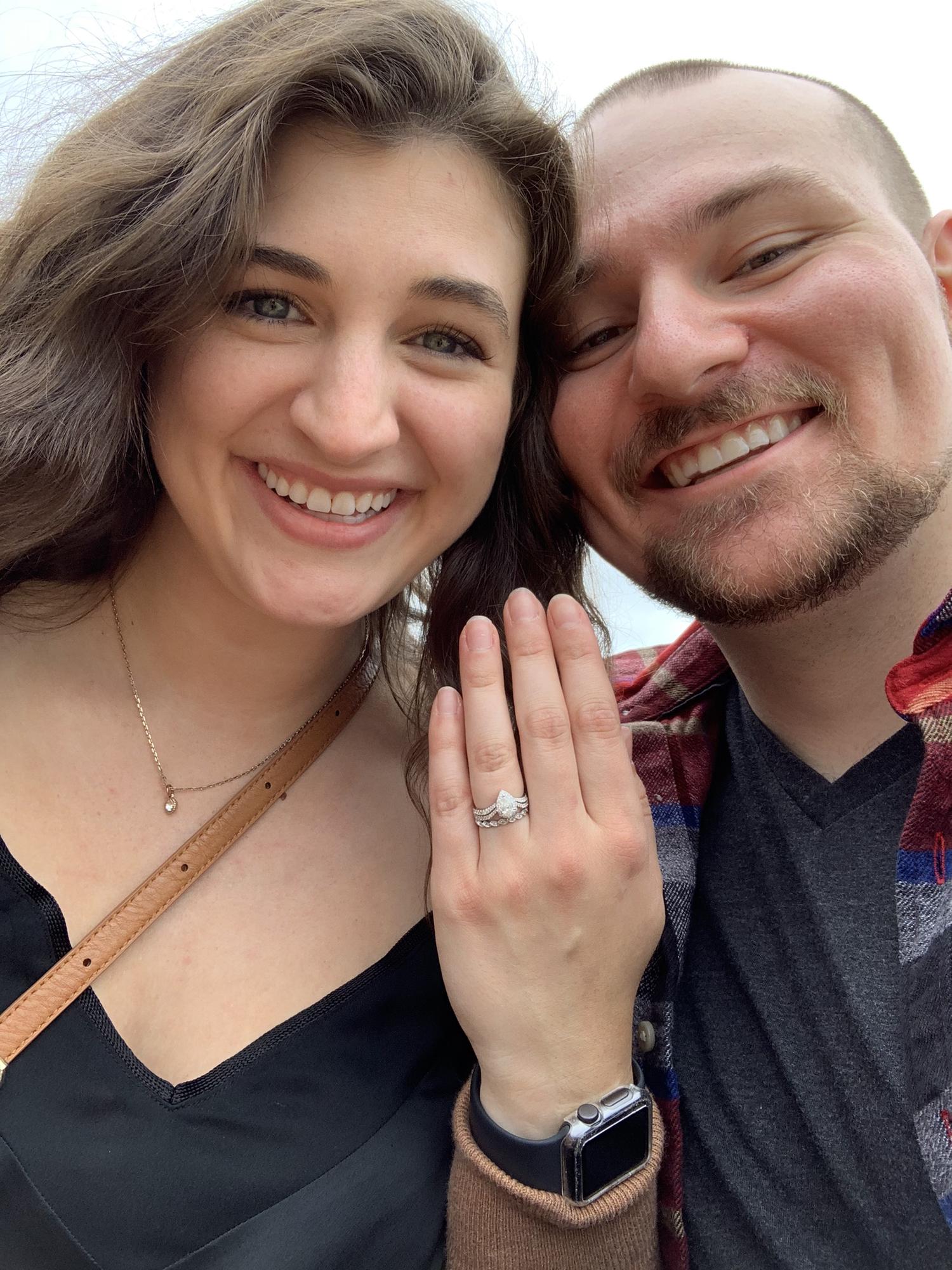 September 12th, 2020 Kristin said "yes" at Ecker's Apple Orchard