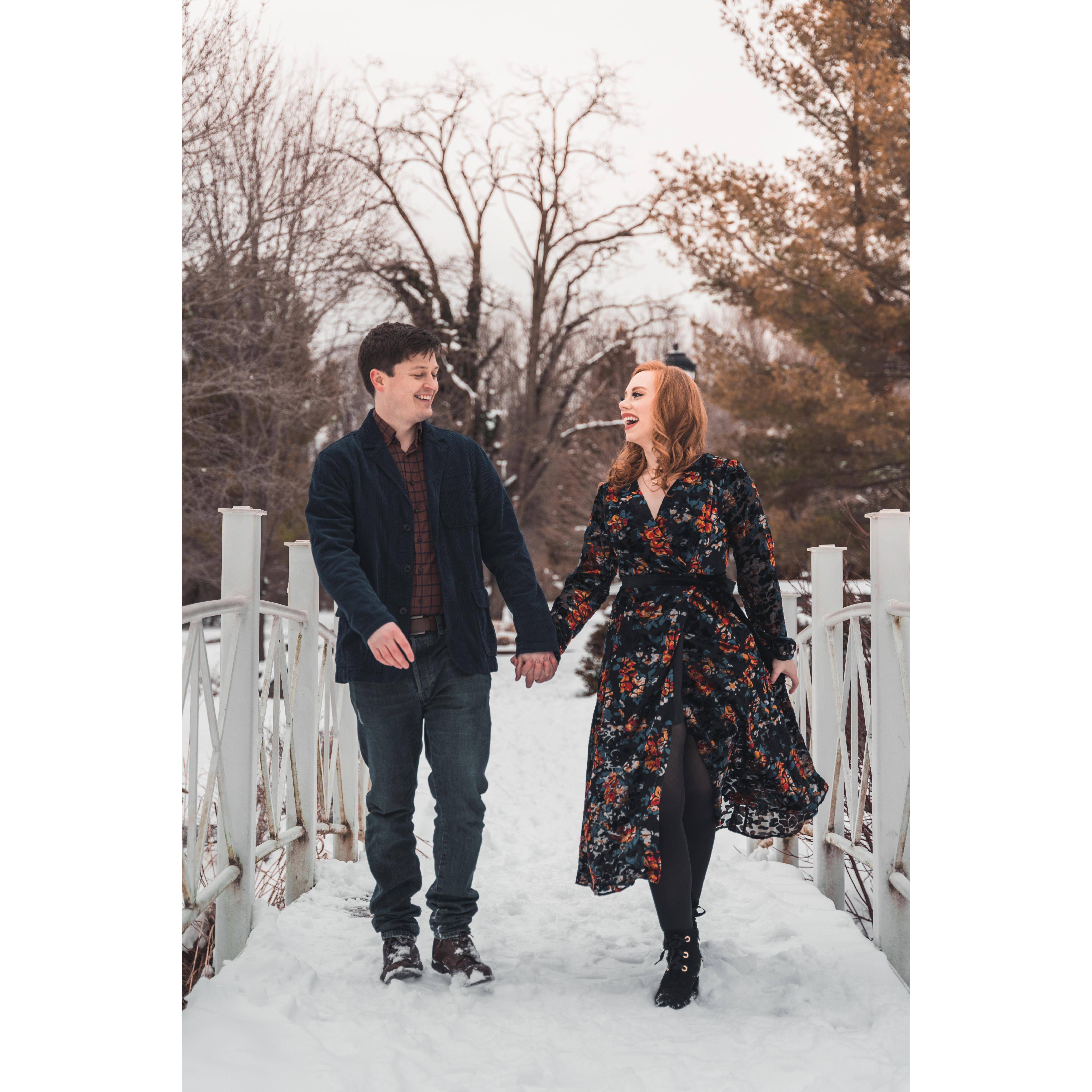 Just being in love and stuff.