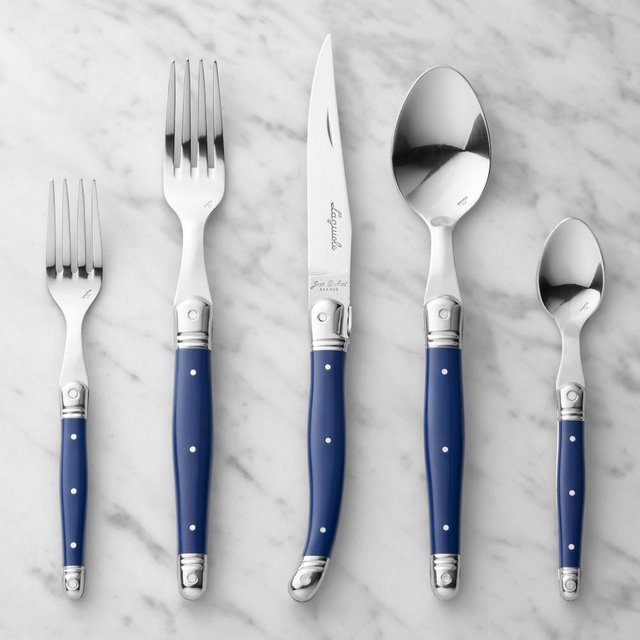 Jean Dubost Laguiole Flatware Set, 5-Piece