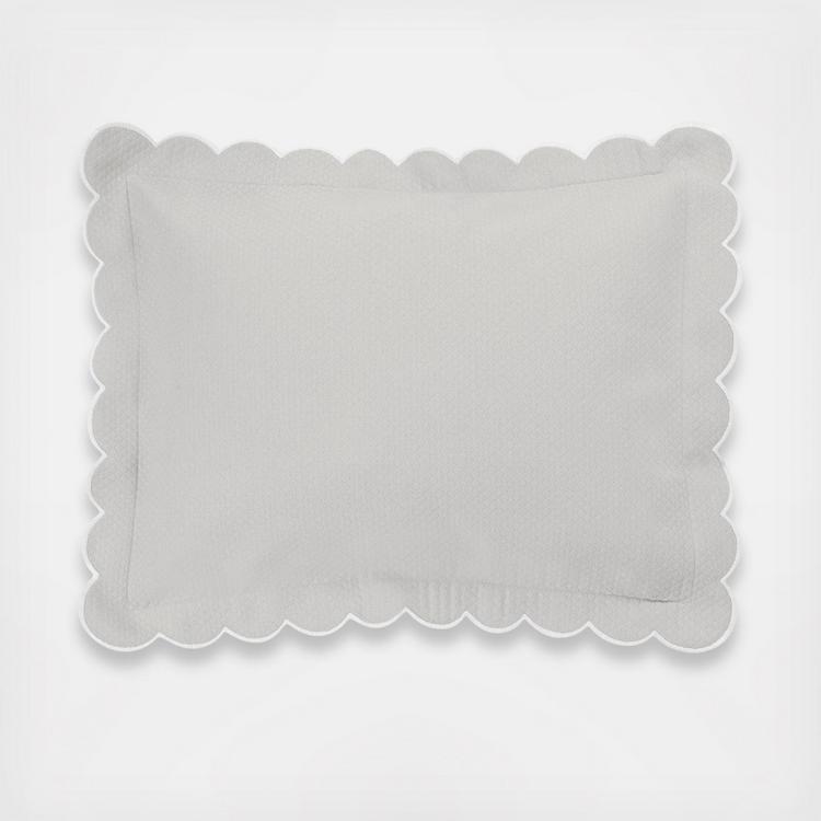 Diamond Pique Boudoir Sham