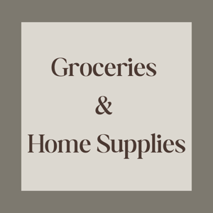 Groceries & Home Supplies