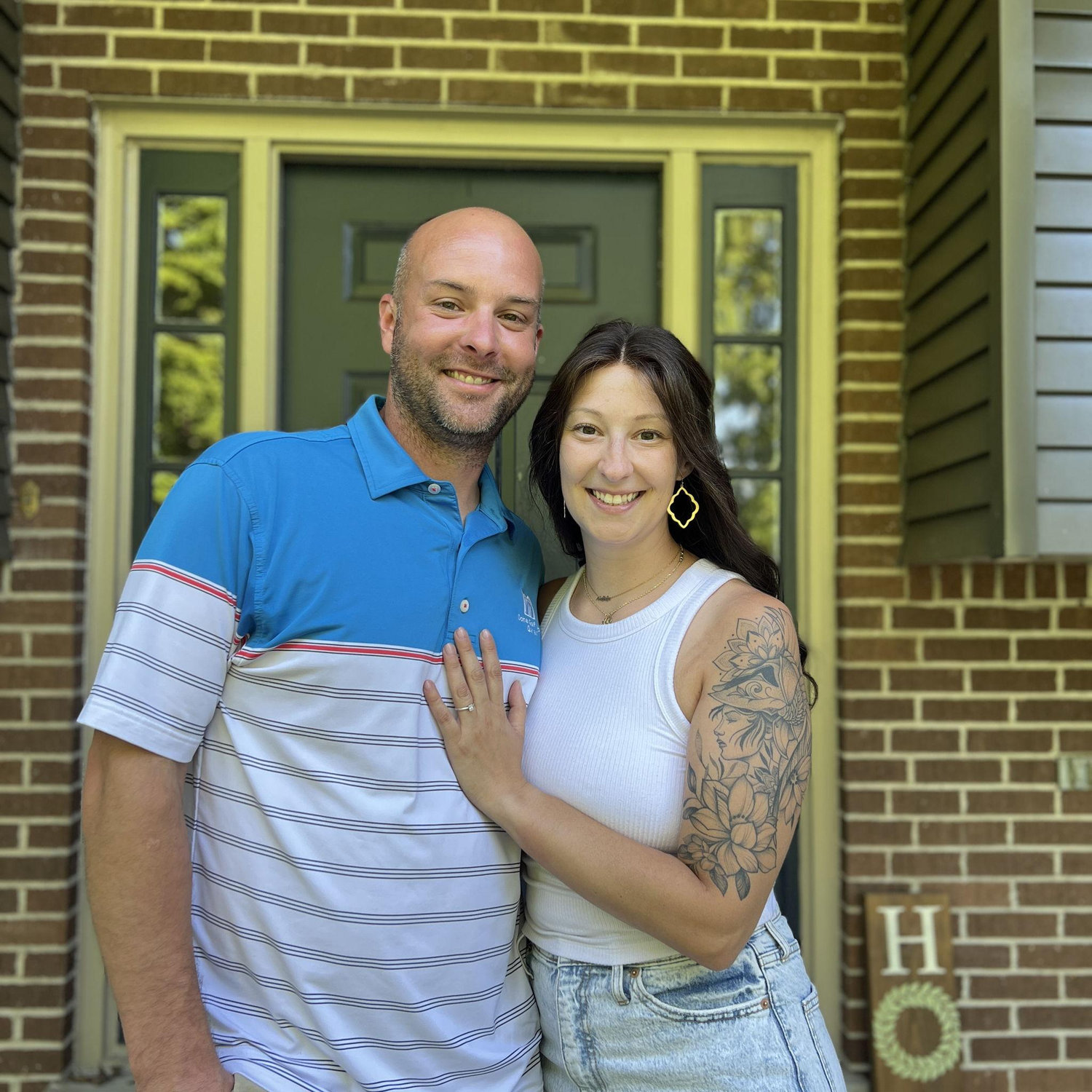 We got engaged in this picture!