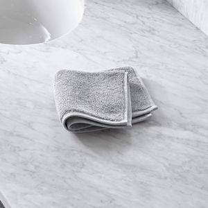 Organic Turkish Cotton Evening Grey Wash Cloth