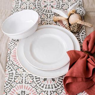 Rustic Melamine 12-Piece Dinnerware Set, Service for 4